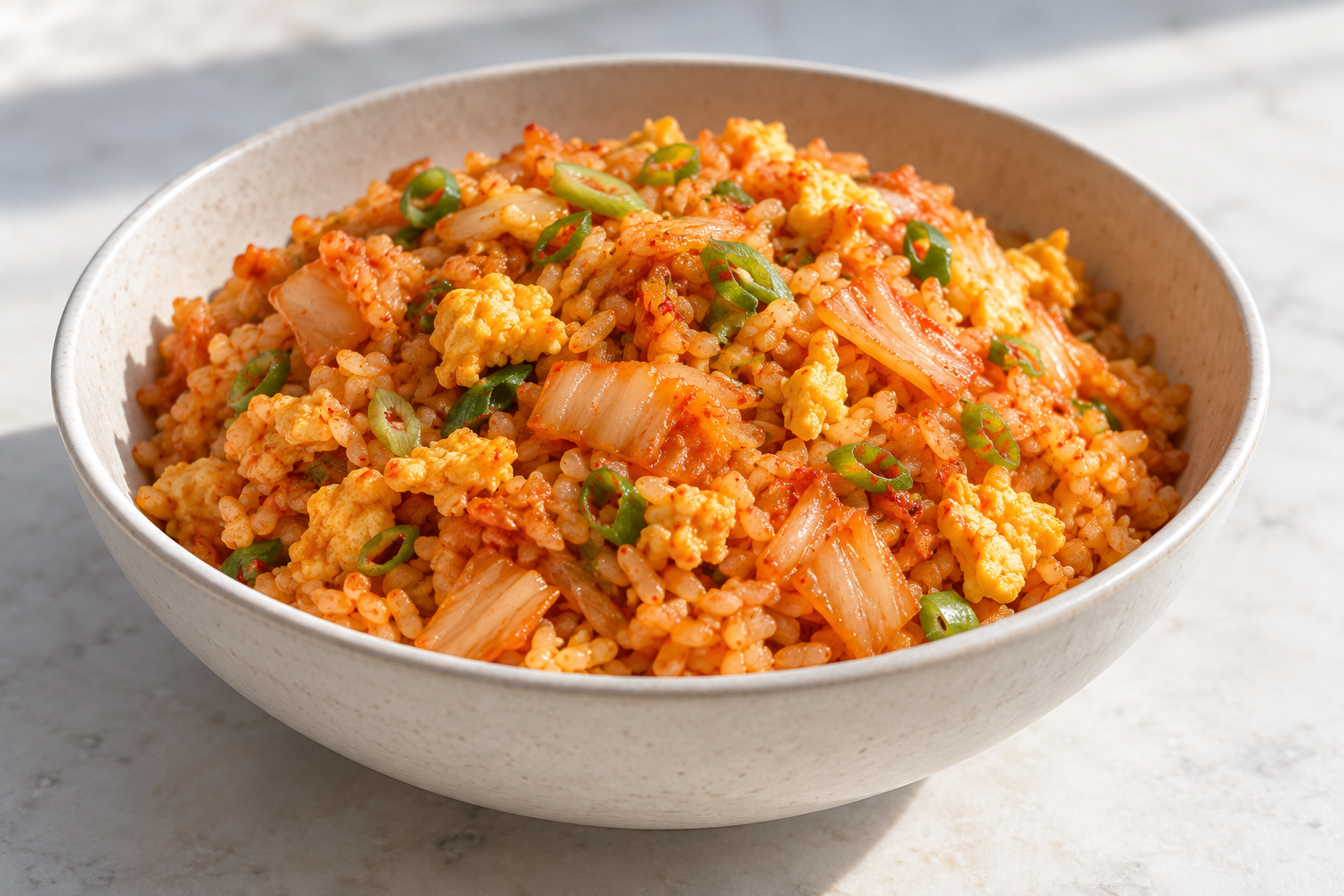 Gebratener Kimchi-Reis