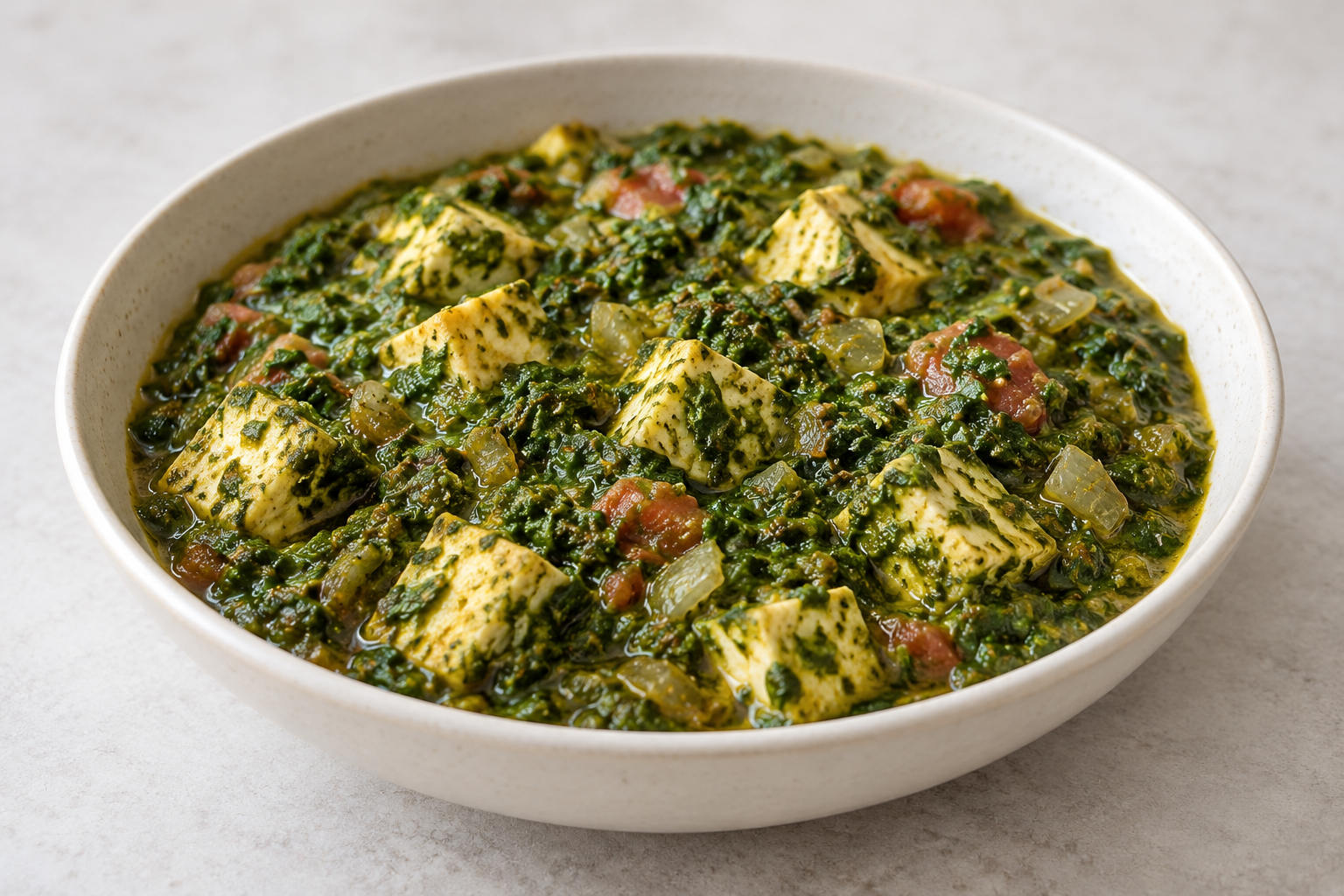 Paneer agli spinaci