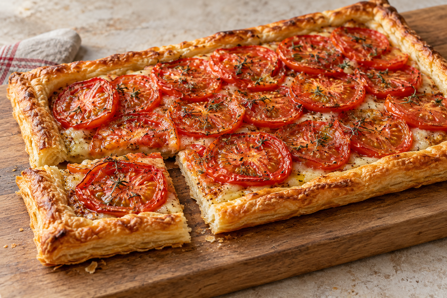 Torta salata al pomodoro