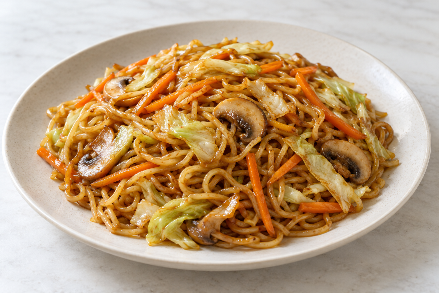 Yakisoba de verduras